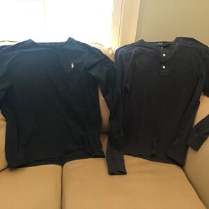 Men’s J. Crew and Ralph Lauren, Medium, Long Sleeve Casual Shirts